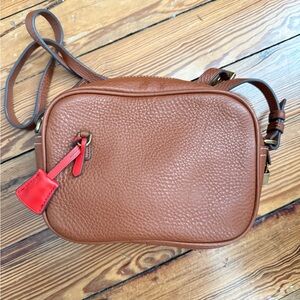 Jcrew Leather Camera Crossbody Bag (NWOT)